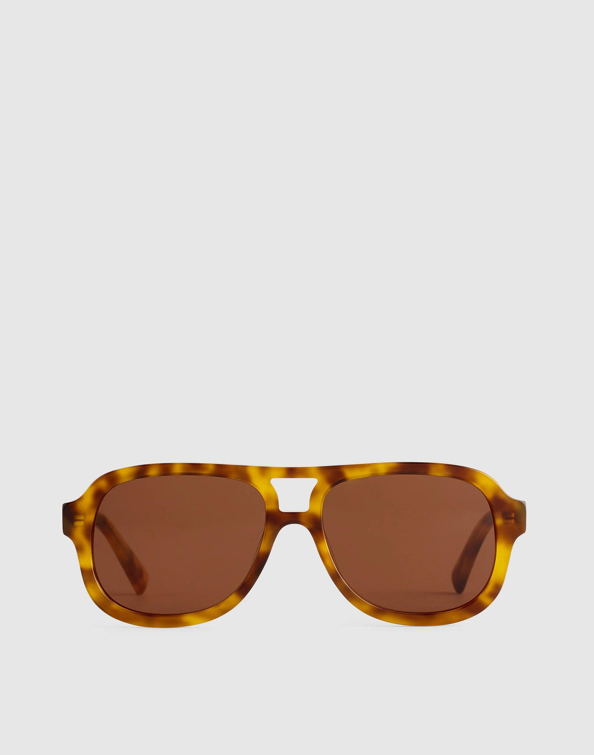 Logaan Aviator Sunglasses Burnt Cocoa | Madewell