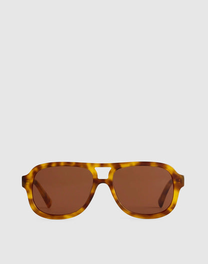 Logaan Aviator Sunglasses Burnt Cocoa | Madewell
