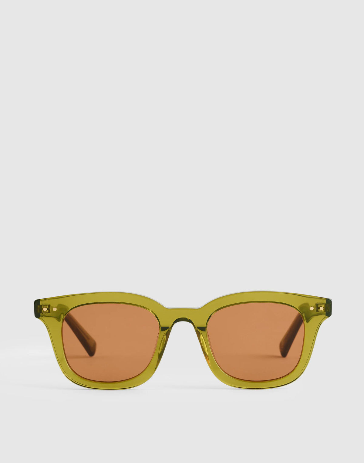 The Norah Sunglasses Retro Green | Madewell