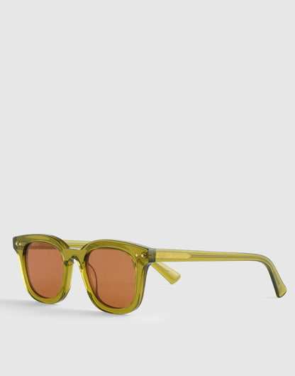 The Norah Sunglasses Retro Green | Madewell