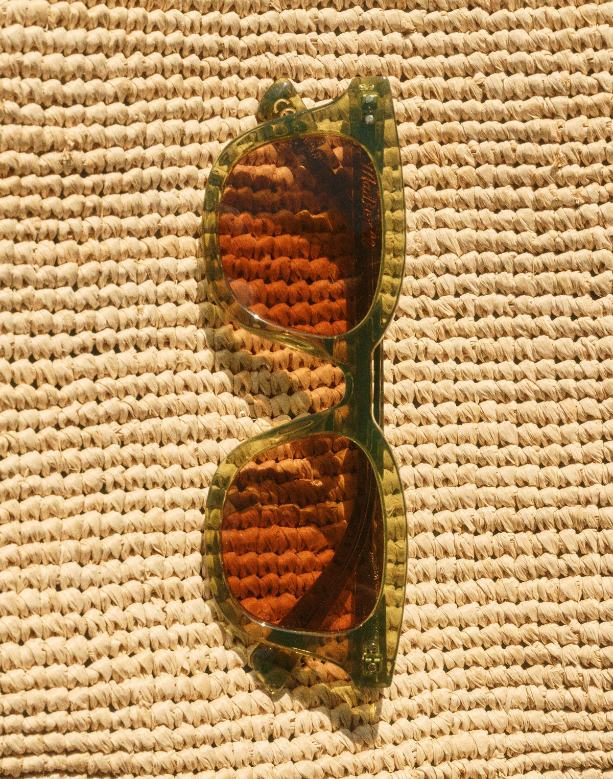 The Norah Sunglasses Retro Green | Madewell