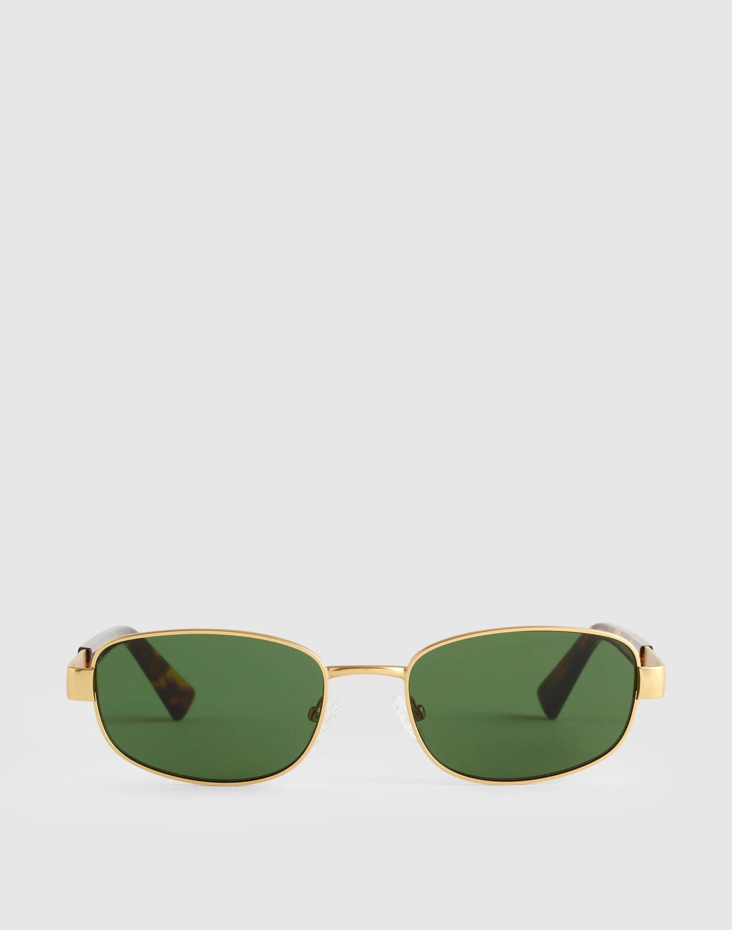 The Codi Rectangular Sunglasses Vintage Gold | Madewell
