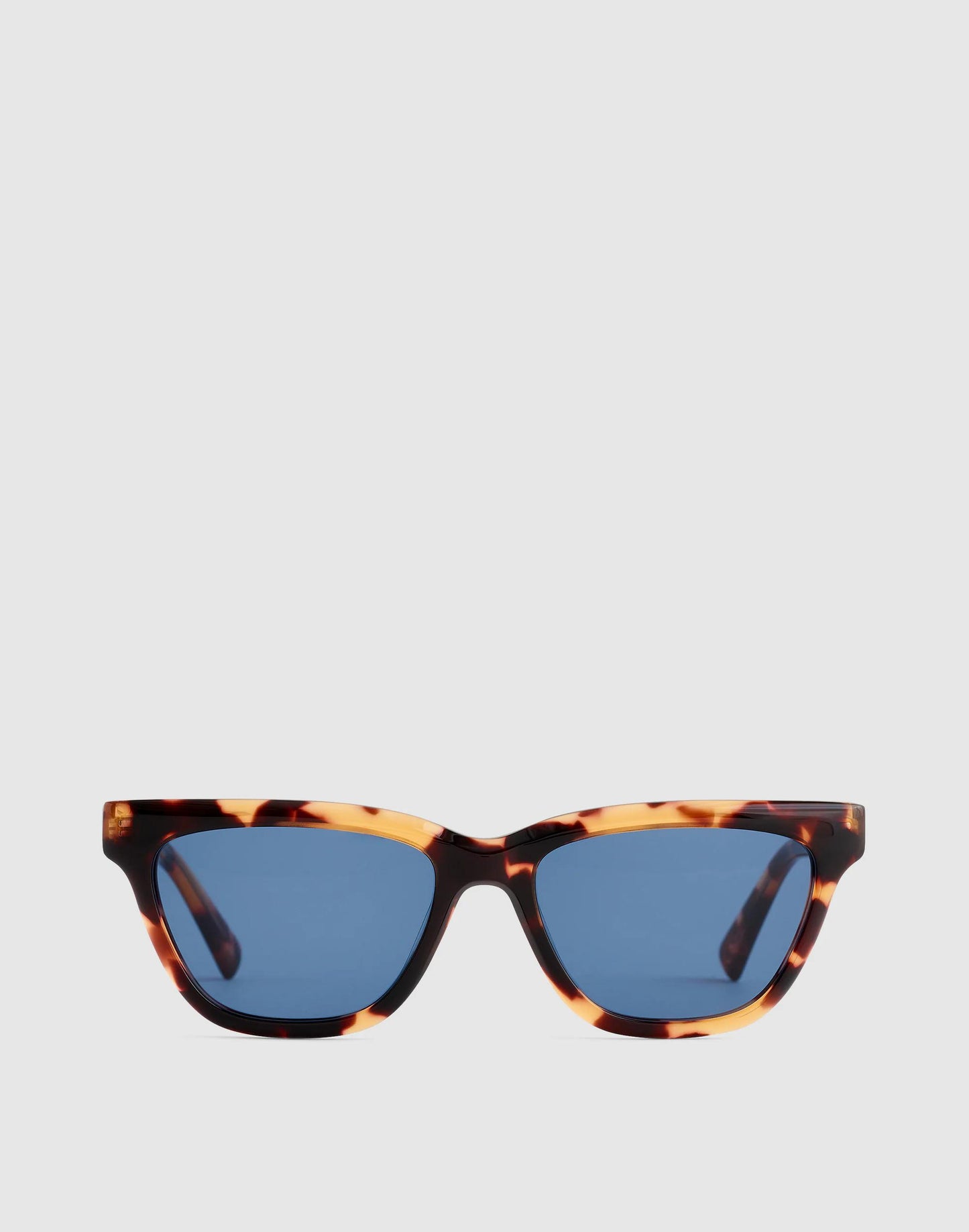 The Delia Angular Sunglasses Whisky Tort | Madewell