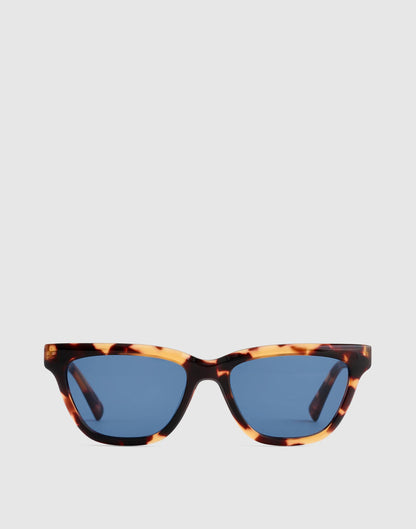 The Delia Angular Sunglasses Whisky Tort | Madewell
