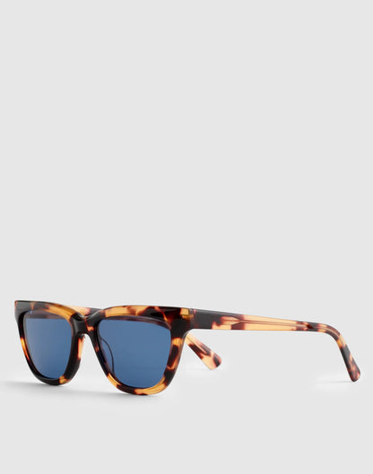 The Delia Angular Sunglasses Whisky Tort | Madewell