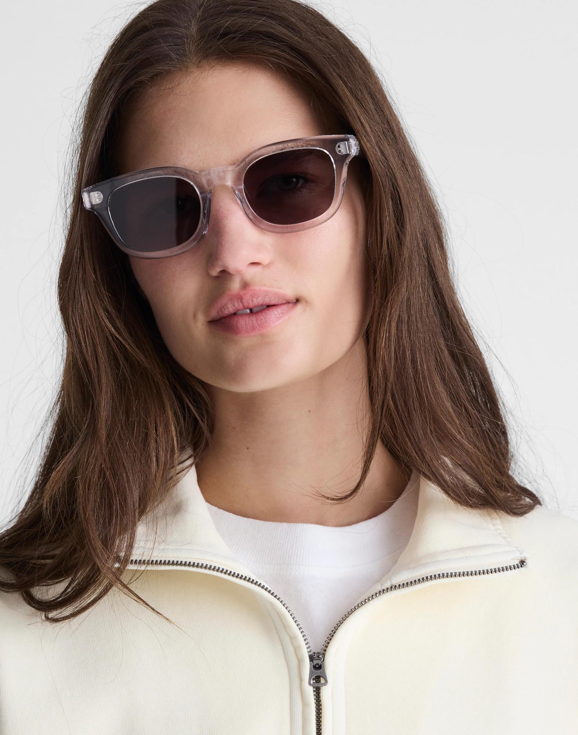 Rivington Sunglasses Clear | Madewell