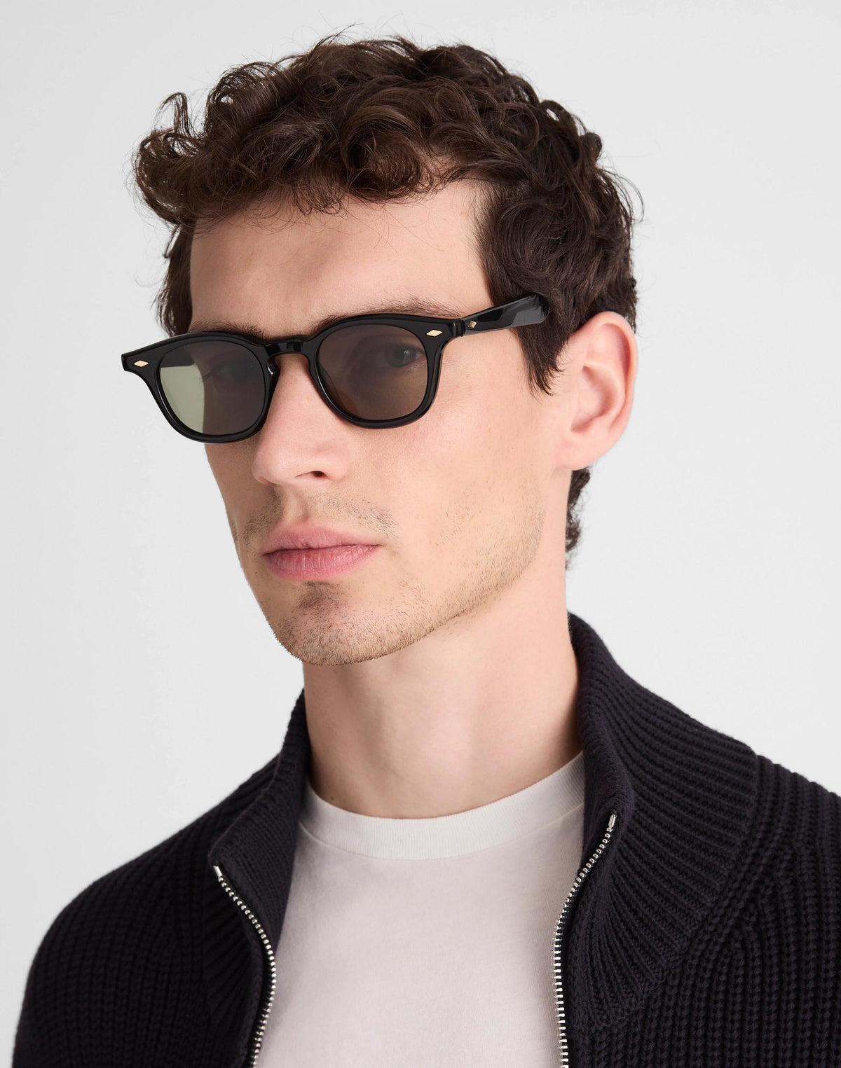 Bleecker Sunglasses True Black | Madewell