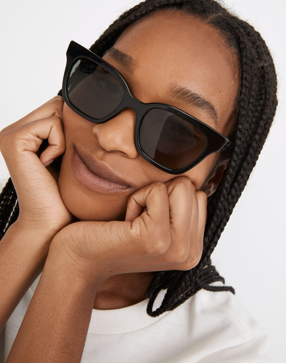 Pierport Sunglasses Black Coal | Madewell