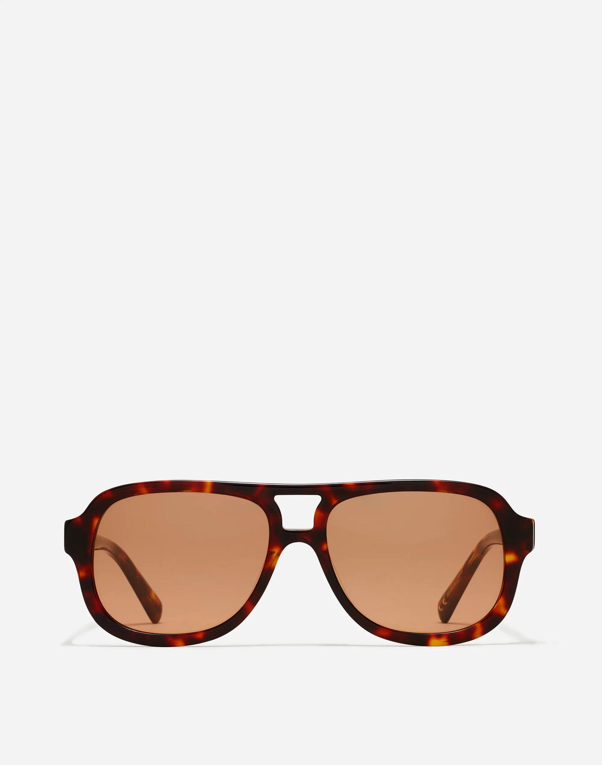 Logaan Aviator Sunglasses Dark Tortoise | Madewell