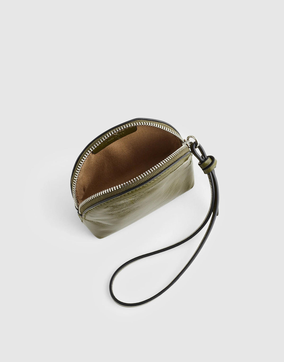 Mini Zip Pouch Worn Olive | Madewell