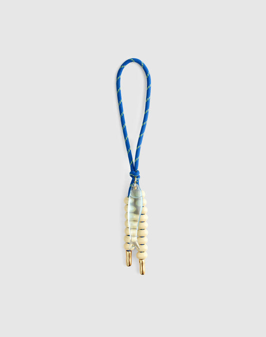 Paracord Fish Bag Charm Frosted Sky | Madewell