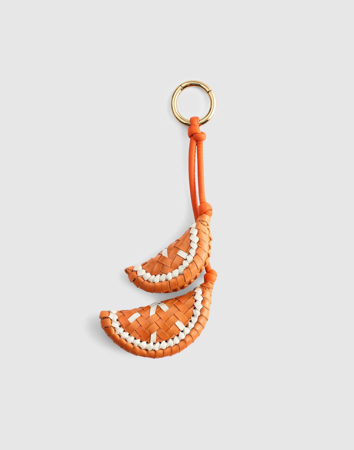 Woven Citrus Bag Charm Orange Slice | Madewell