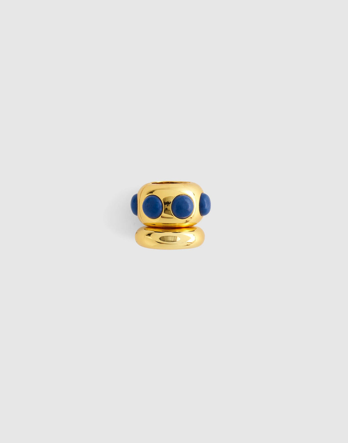 Cabochon Bead Clip Set Lapis | Madewell
