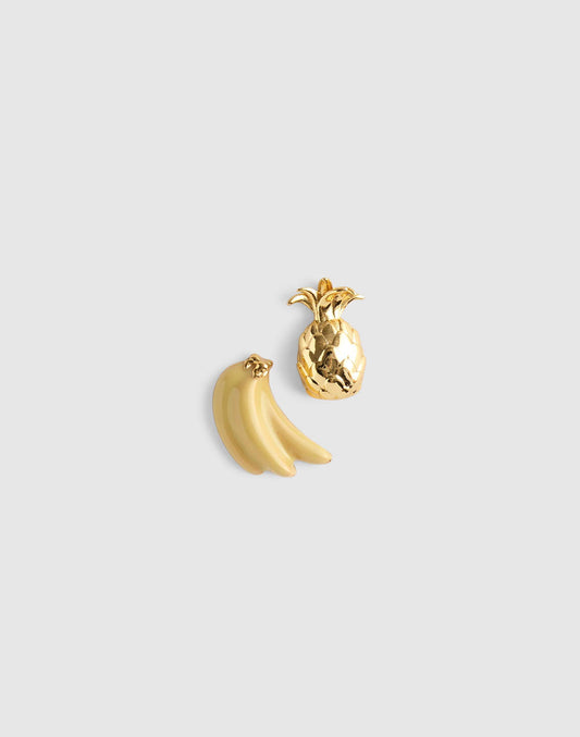 Fruit Salad Screw Pin Set Antique Gold | Madewell