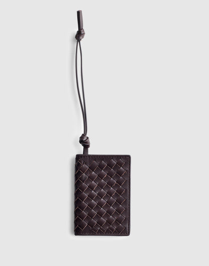 Woven ID Case Coffee Bean | Madewell