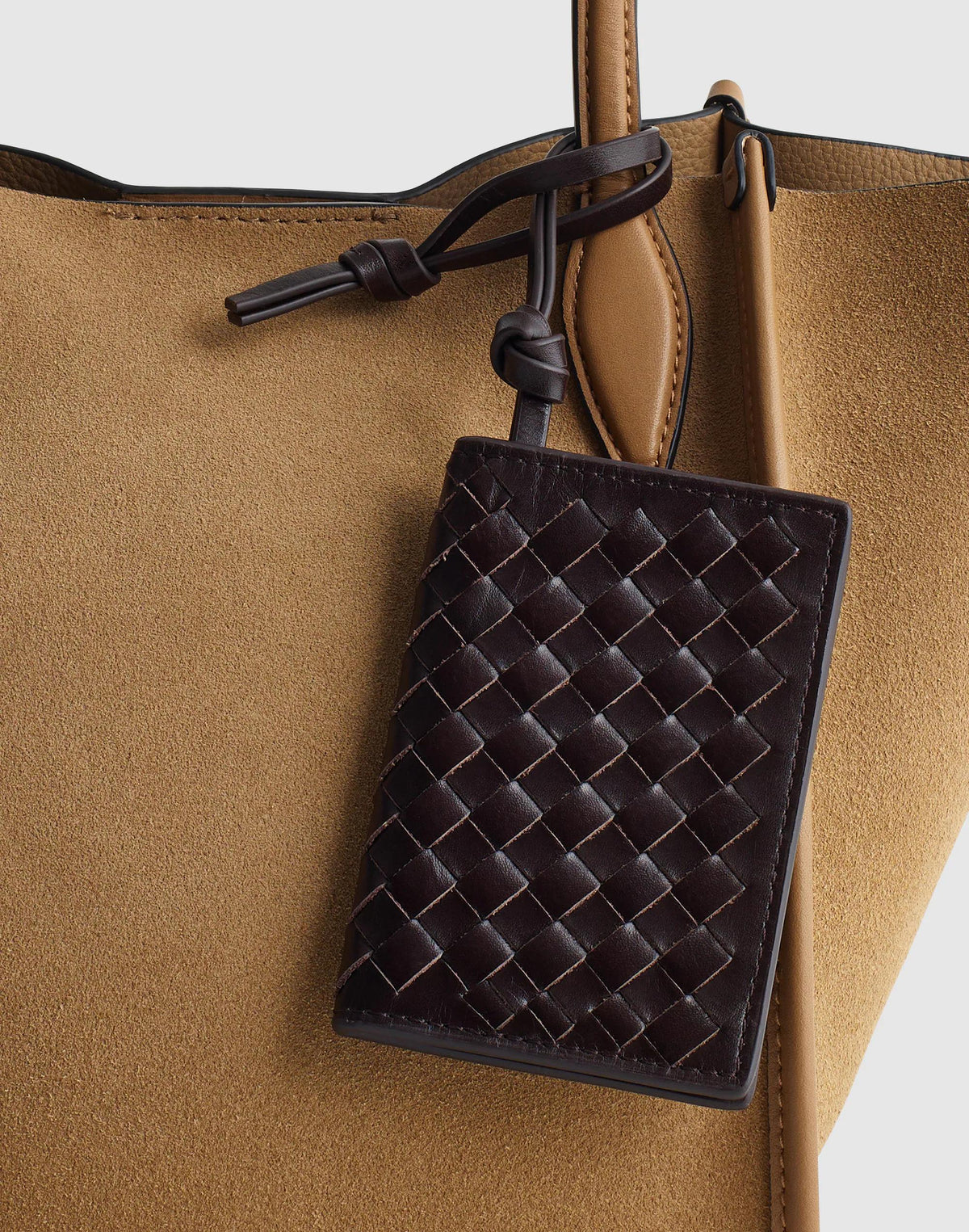 Woven ID Case Coffee Bean | Madewell