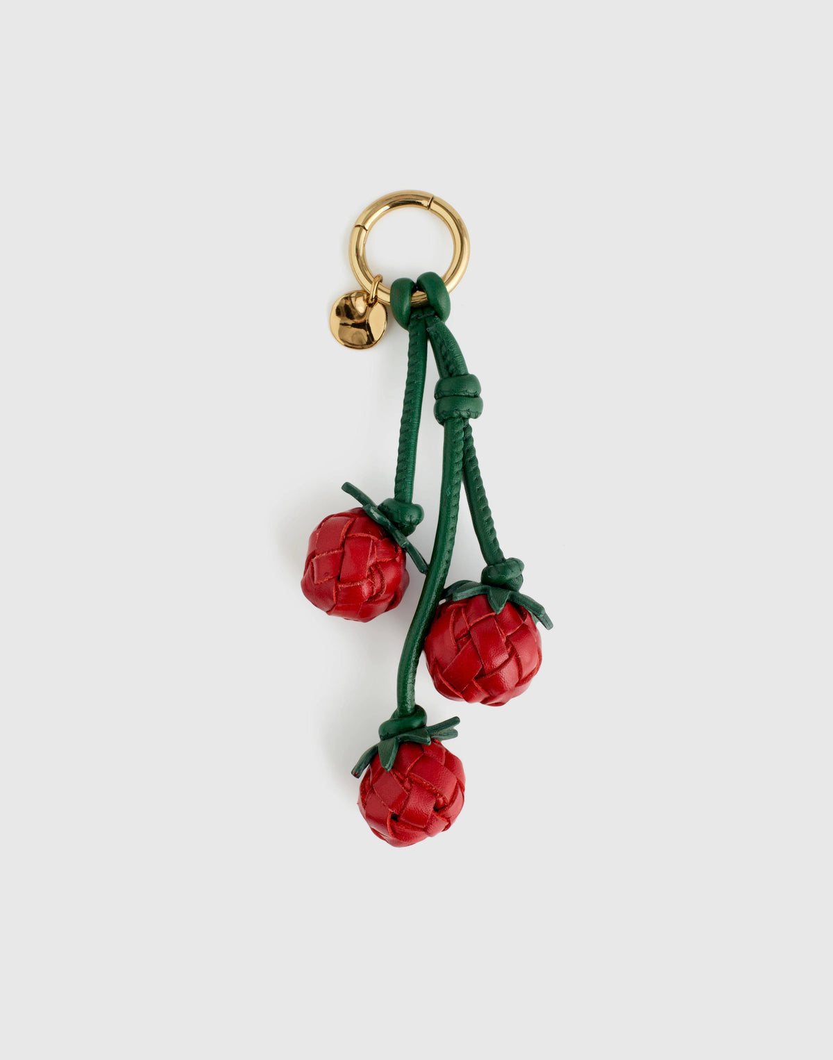 Woven Tomato Bag Charm Scarlett Multi | Madewell
