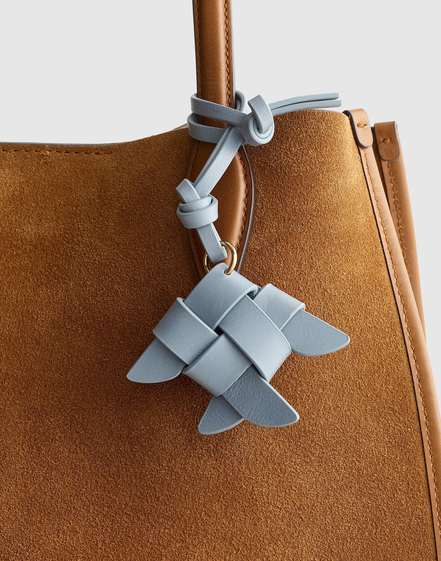 Woven Fish Bag Charm Serene Blue | Madewell