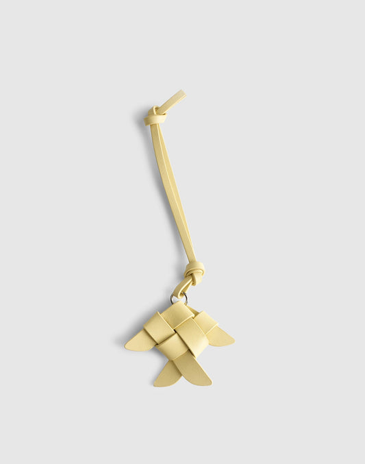 Woven Fish Bag Charm Pale Pineapple | Madewell