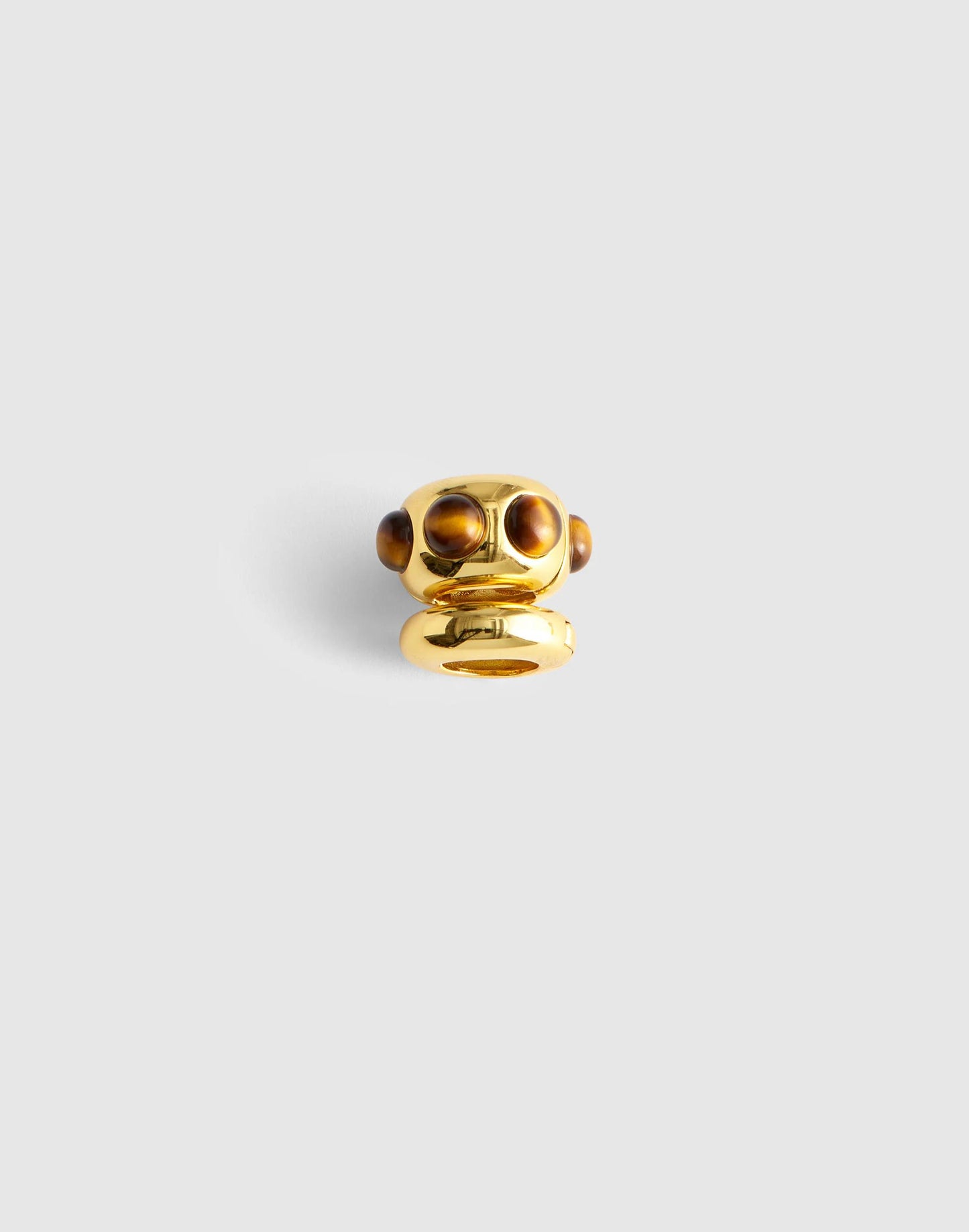 Cabochon Bead Clip Set Antique Gold | Madewell