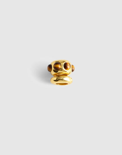 Cabochon Bead Clip Set Antique Gold | Madewell