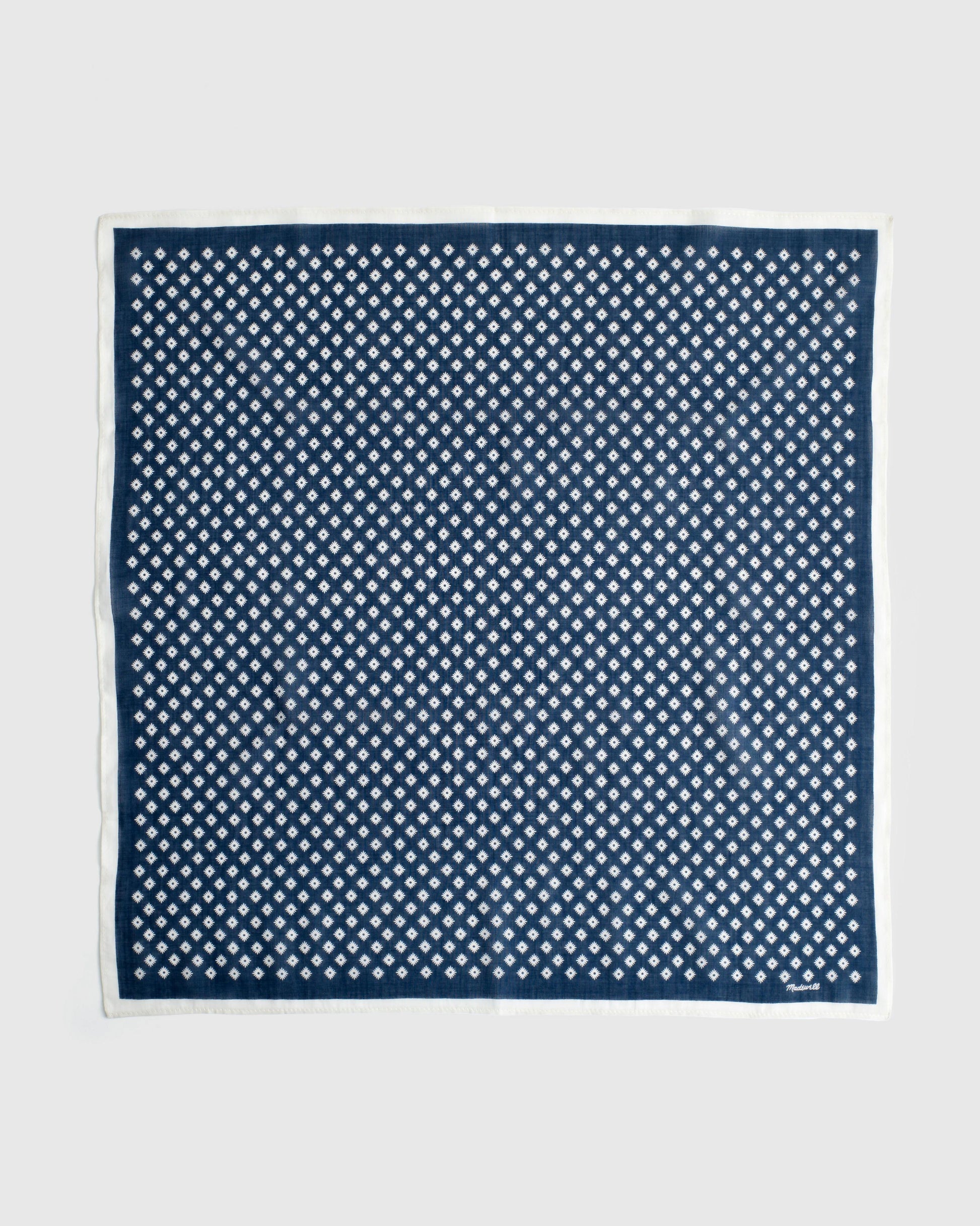 Organic Cotton Bandana Diamond Star Twilight | Madewell