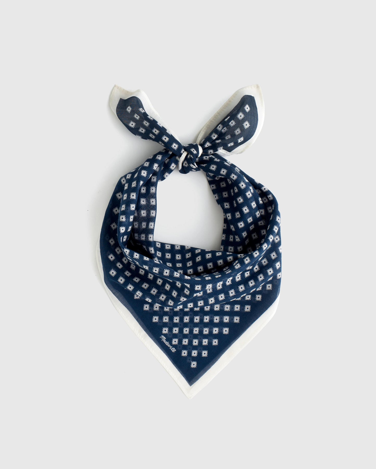 Organic Cotton Bandana Diamond Star Twilight | Madewell