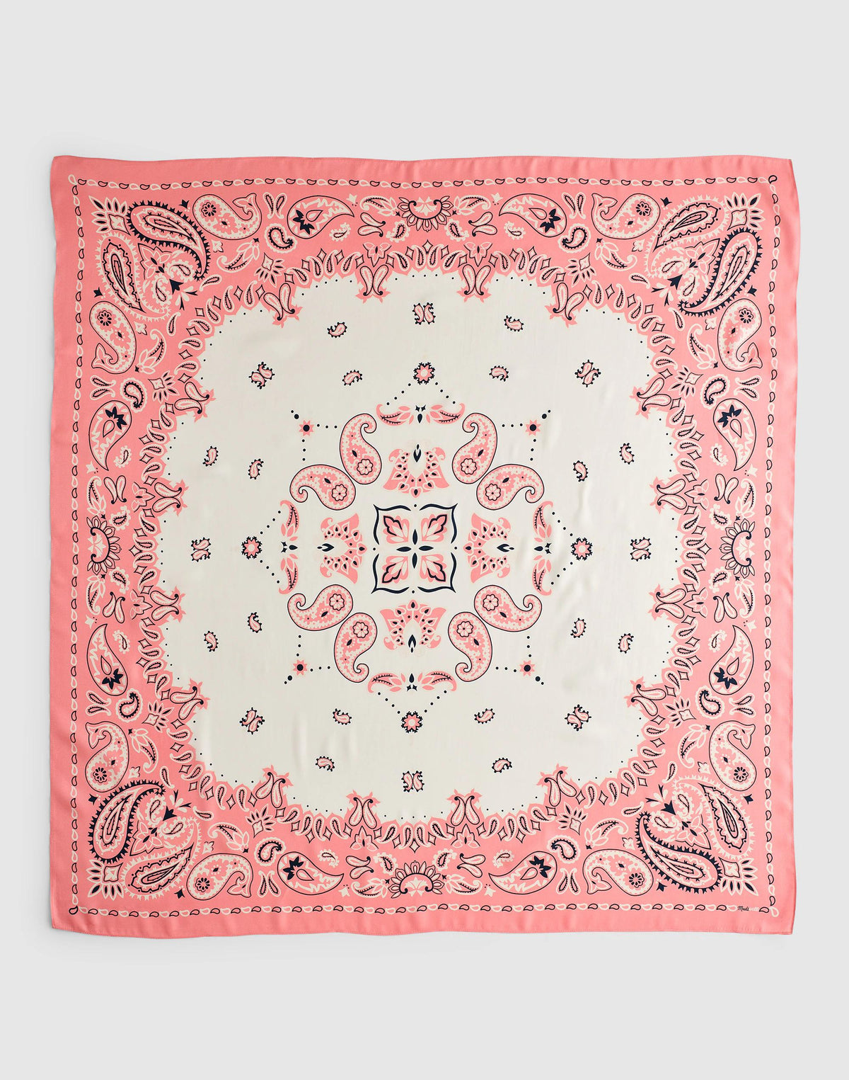 Madewell x Shopbop Oversized Bandana in Silk Coral Bloom | Madewell