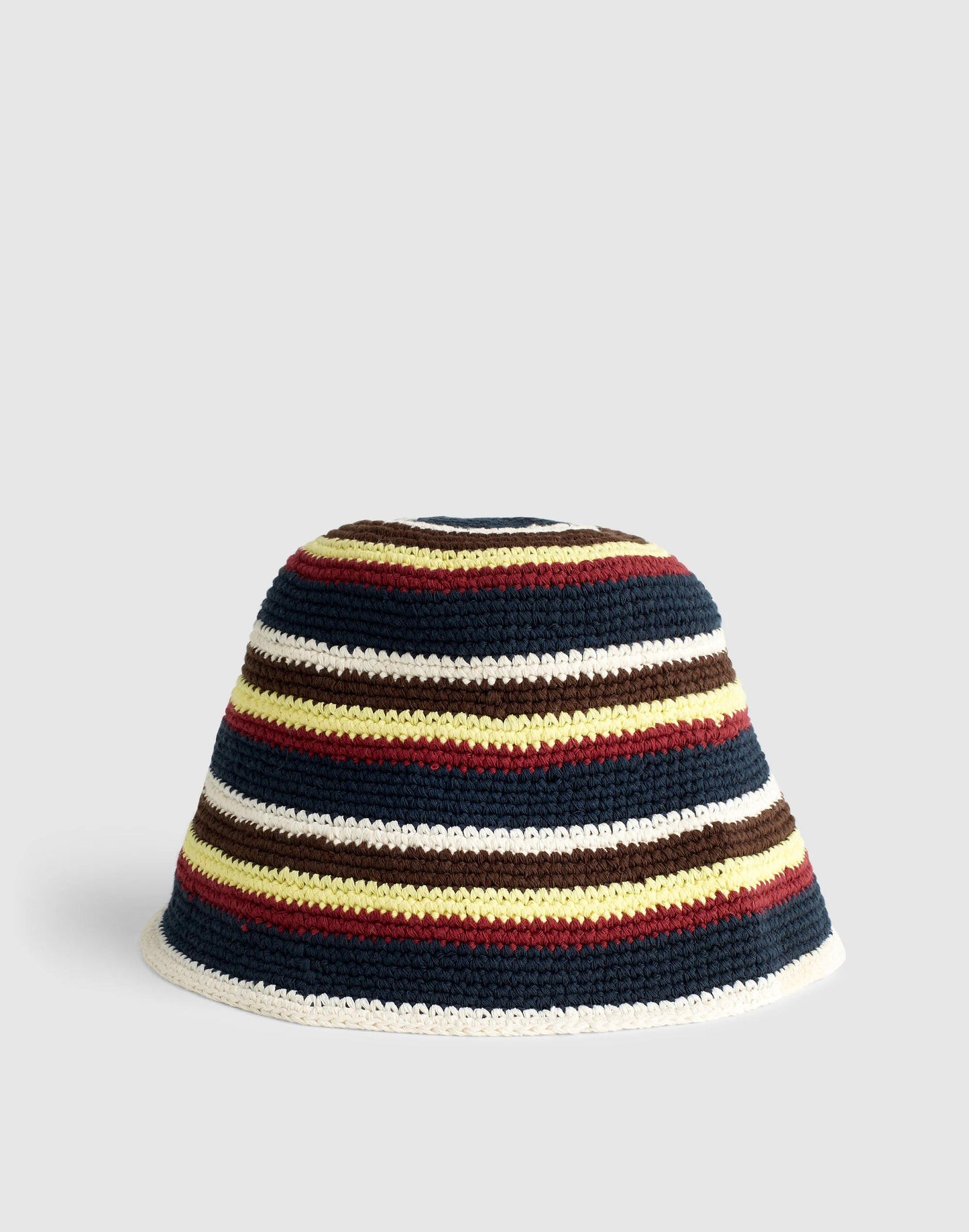 Crochet-Knit Bucket Hat Classic Navy | Madewell