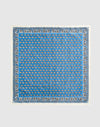 Blockprintbandana Retroblue