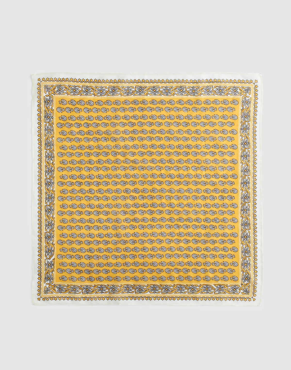 Organic Cotton Bandana Blockprintbandana Chamomile | Madewell