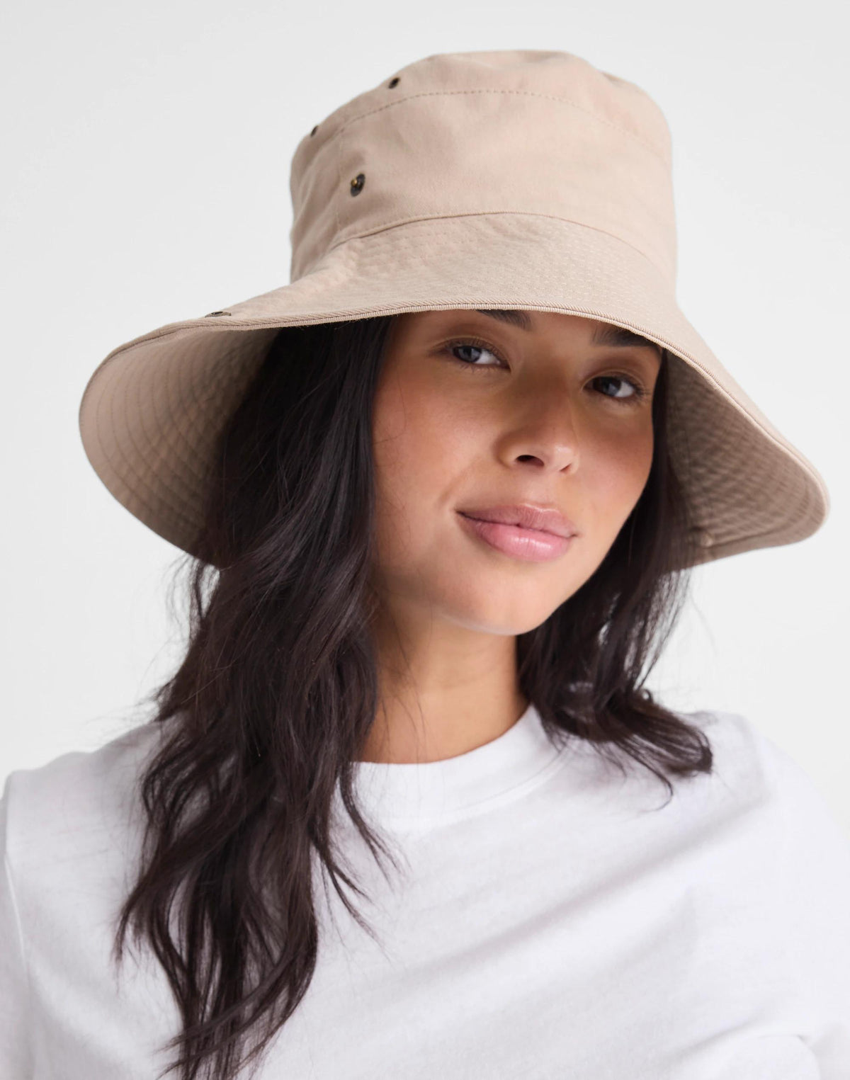 Snap Bucket Hat Studio Beige | Madewell