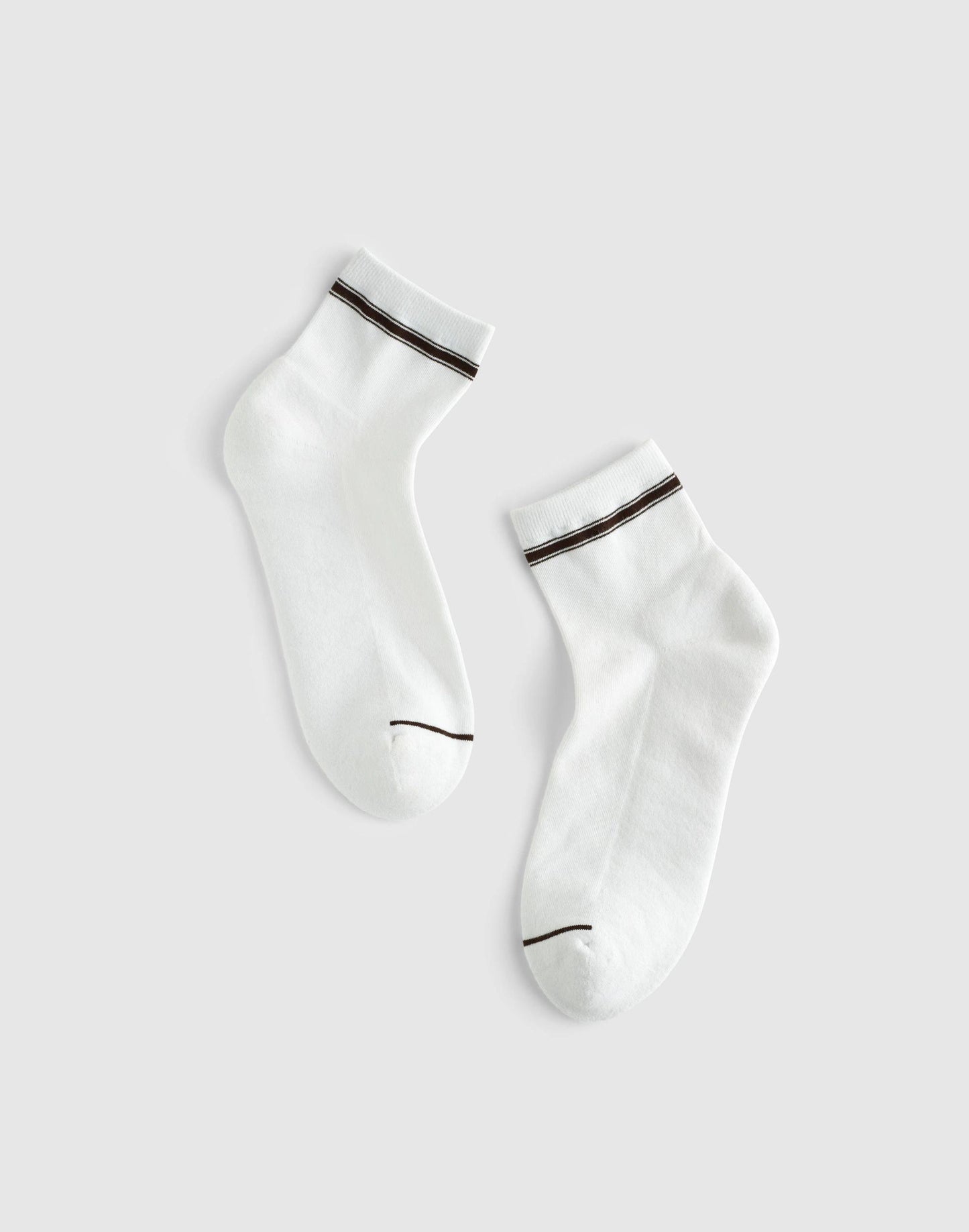 MWL Cloudlift Ankle Socks Dark Brown | Madewell
