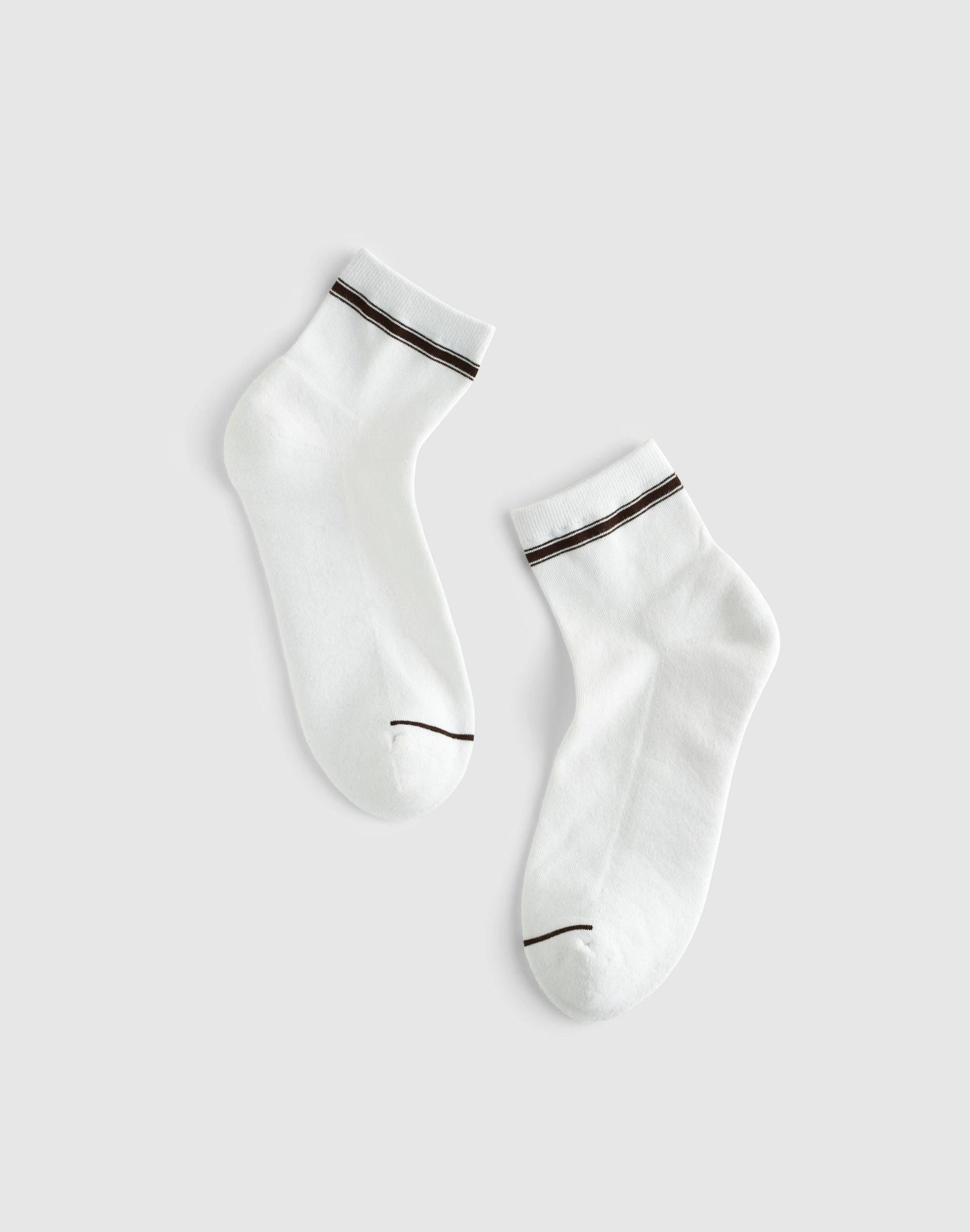 MWL Cloudlift Ankle Socks Dark Brown | Madewell