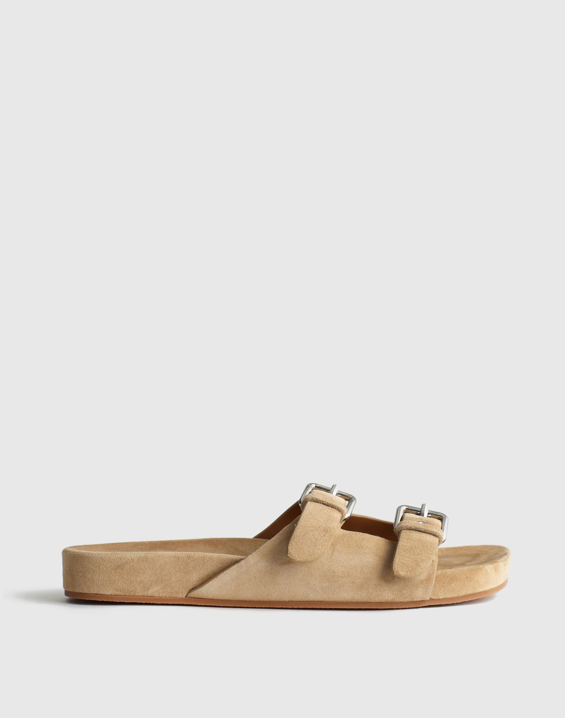 The Cambrea Double-Strap Sandal Field Khaki | Madewell