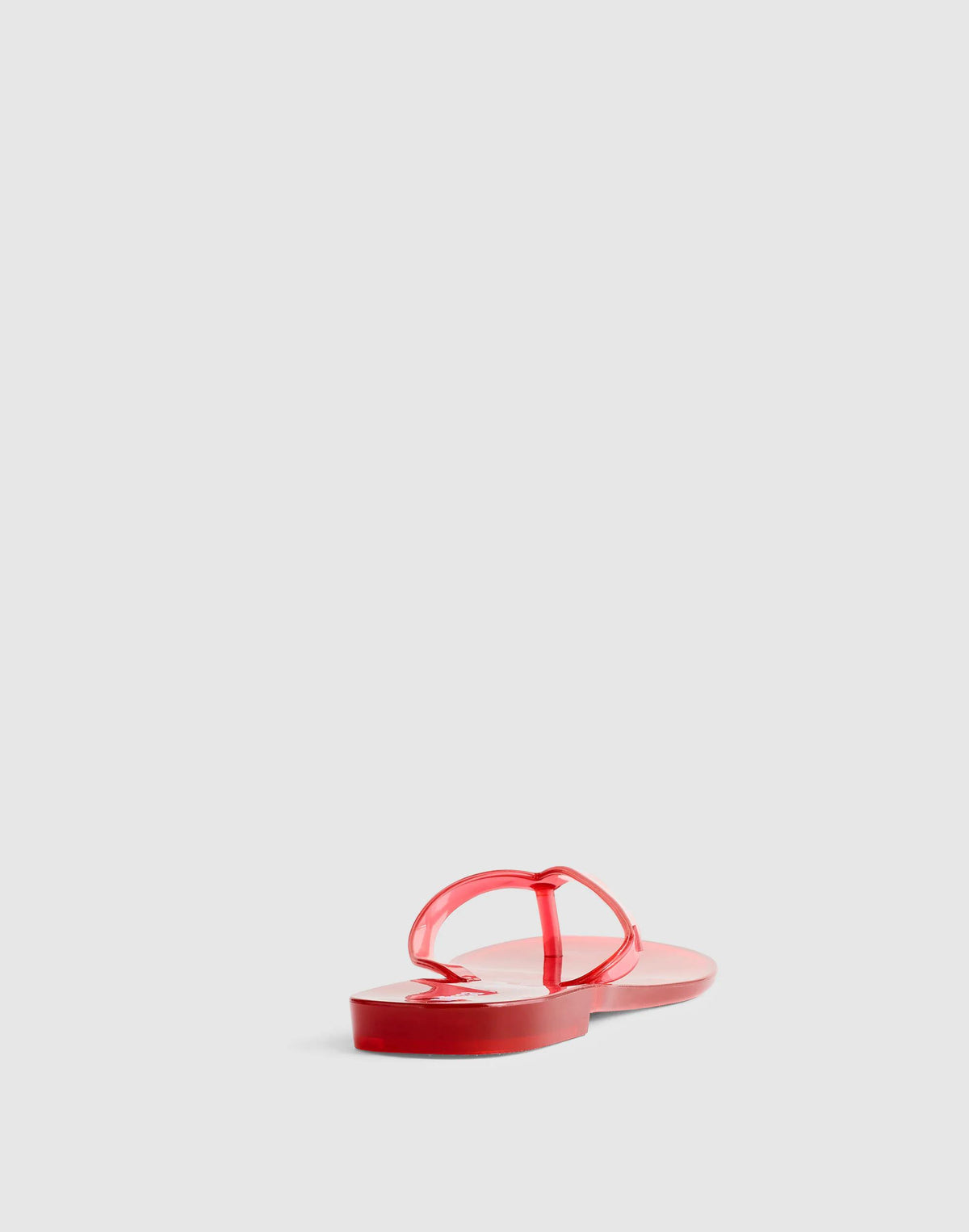 Madewell x Melissa Jelly Thong Sandal Cherry | Madewell