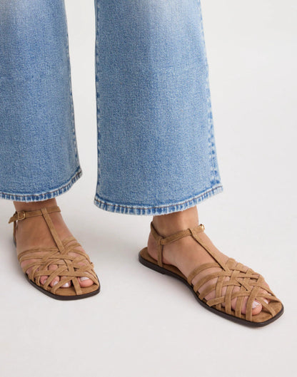 The Milano Fisherman Sandal Cumin | Madewell