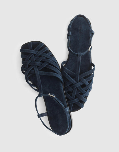 The Milano Fisherman Sandal Juniper Berry | Madewell