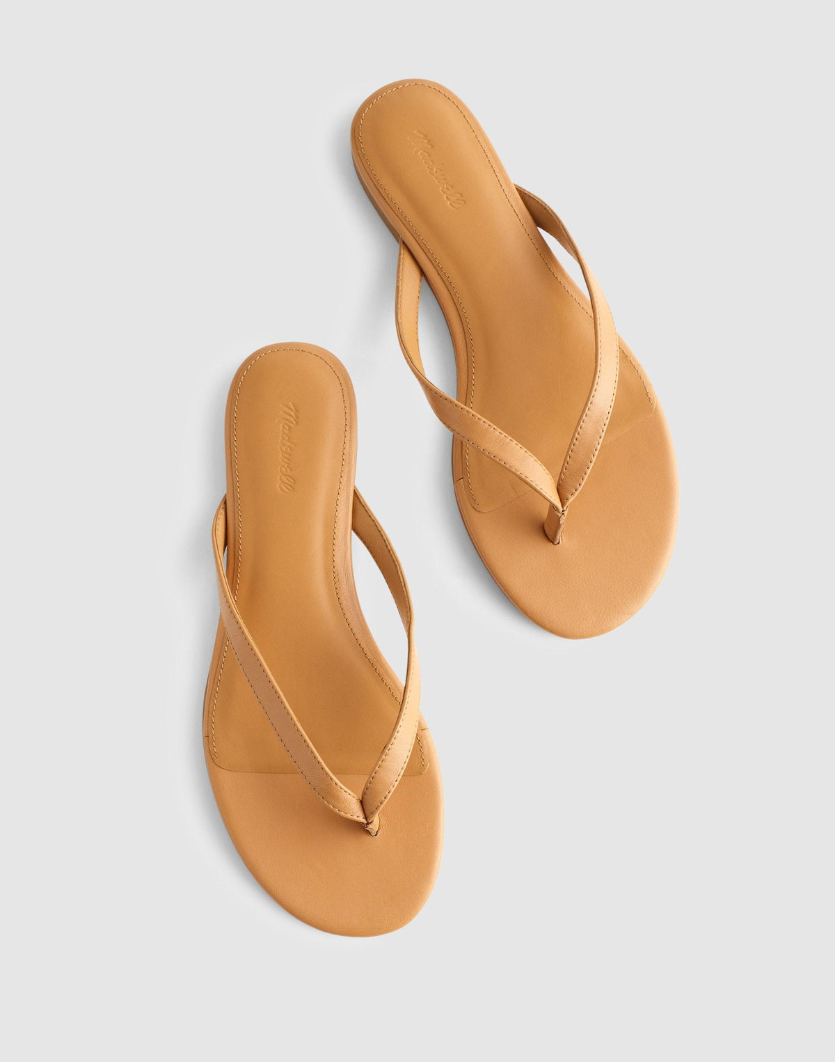 The Iggy Thong Sandal Golden Tan | Madewell