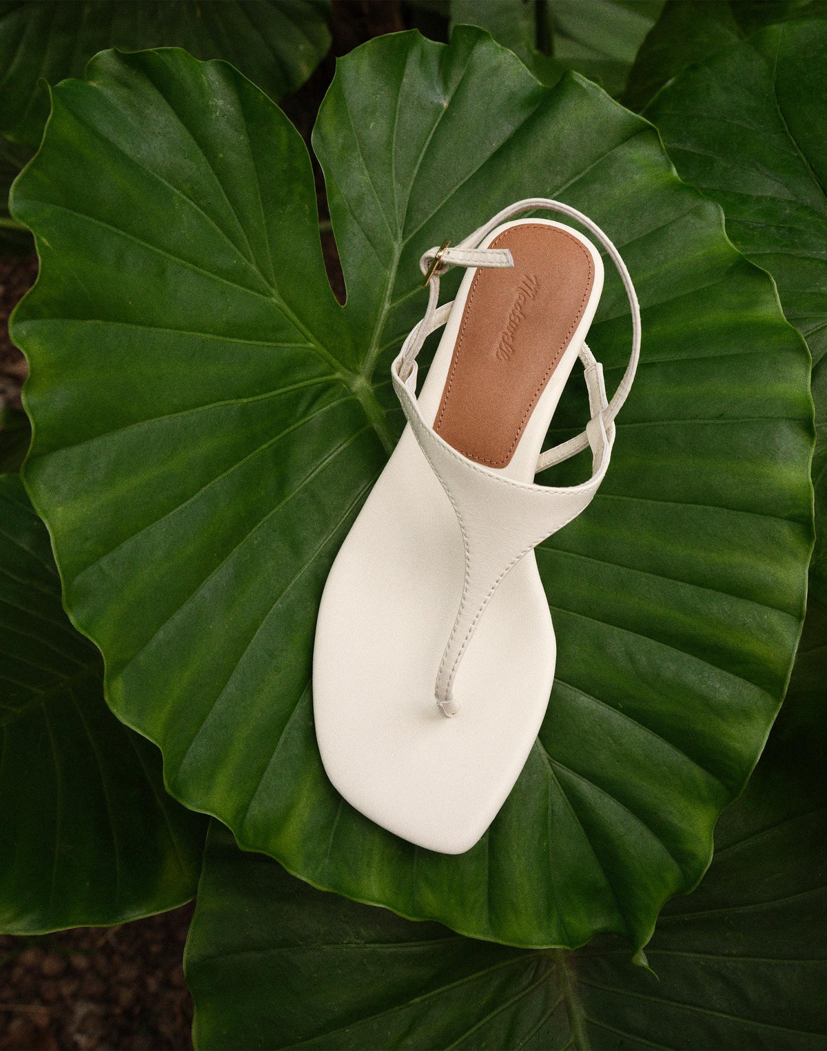 The Chiara Kitten Heel Slingback Sandal Vintage Muslin | Madewell