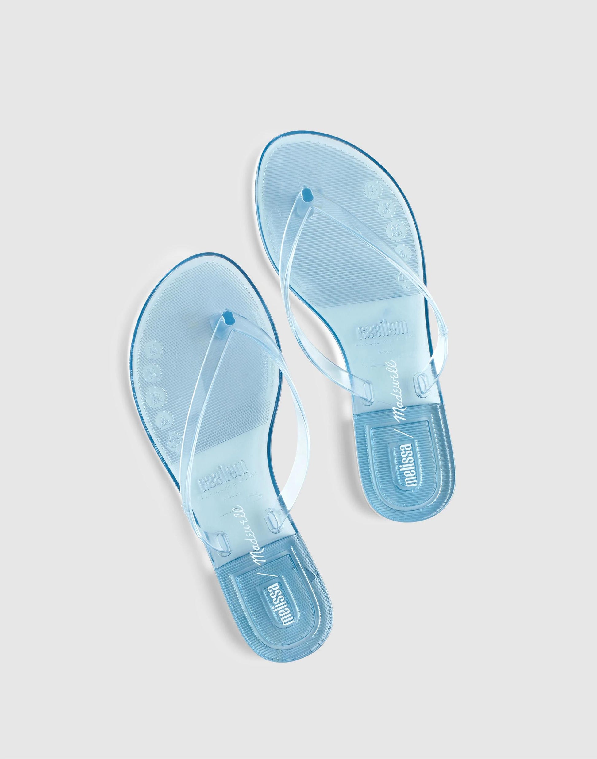 Madewell x Melissa Jelly Thong Sandal Blueberry | Madewell