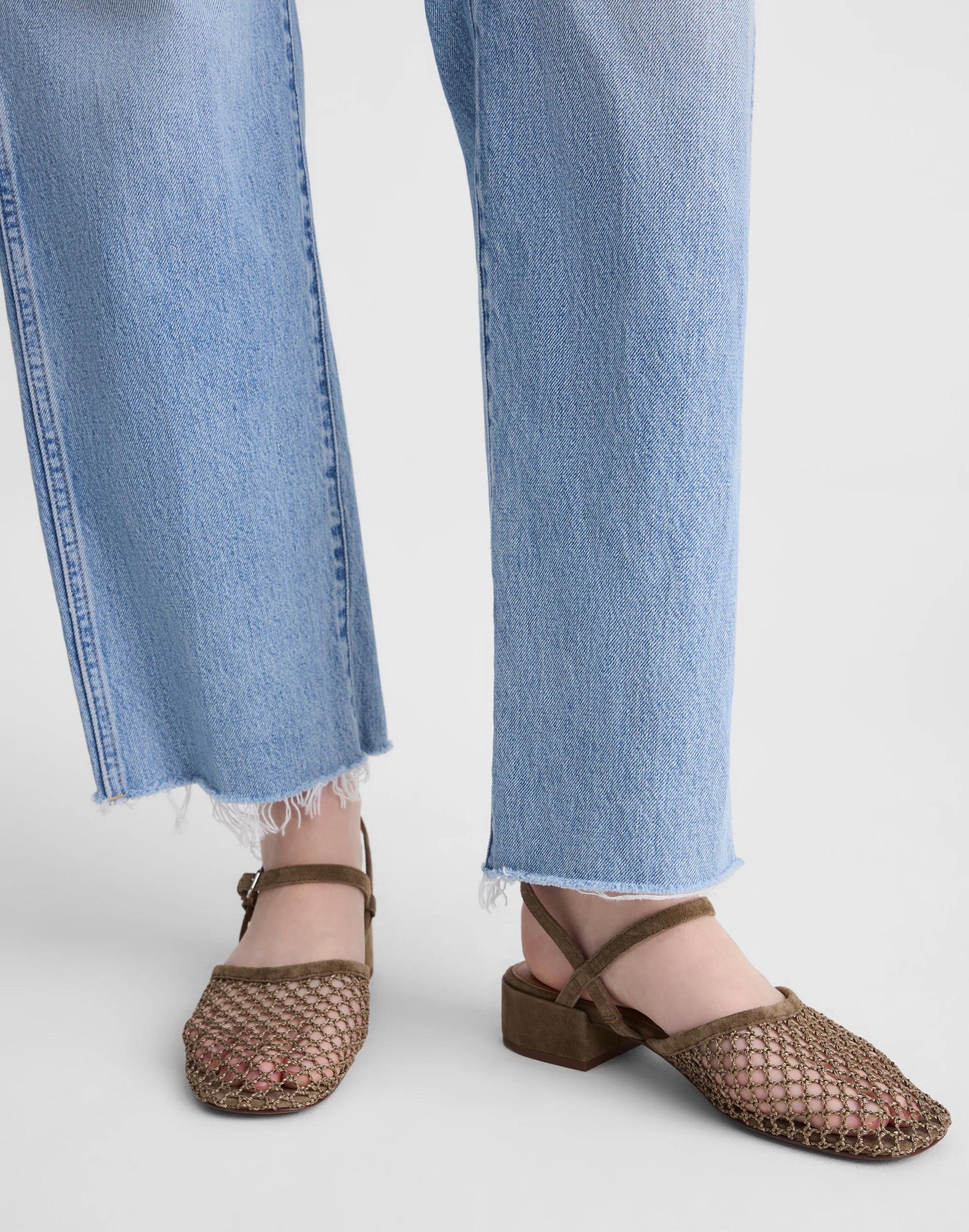 The Lola Ankle-Strap Heeled Sandal Safari Khaki | Madewell