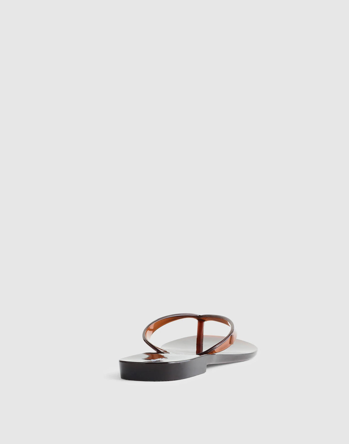 Madewell x Melissa Jelly Thong Sandal Chocolate | Madewell