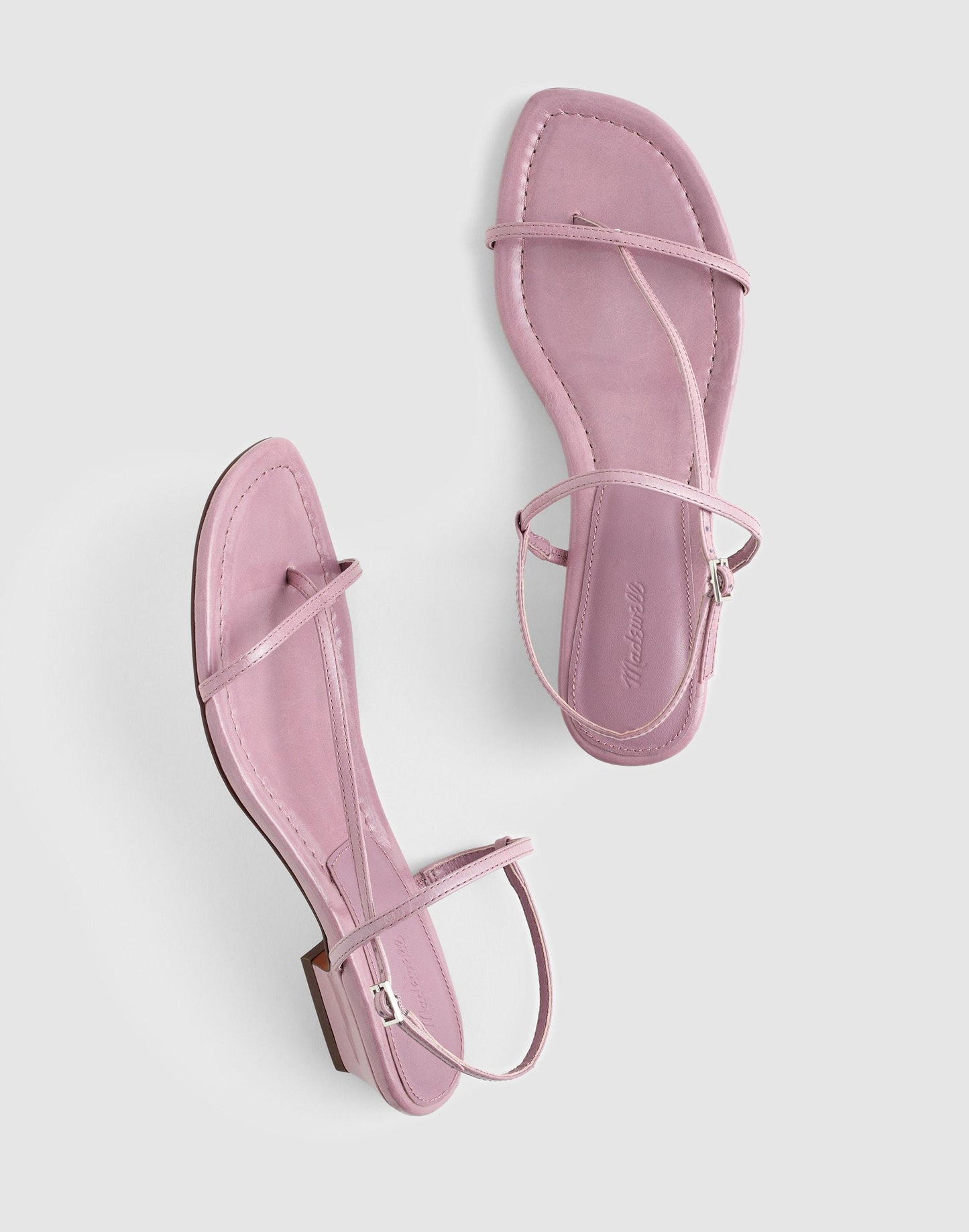 The Maycie Asymmetric T-Strap Sandal Provence Grape | Madewell