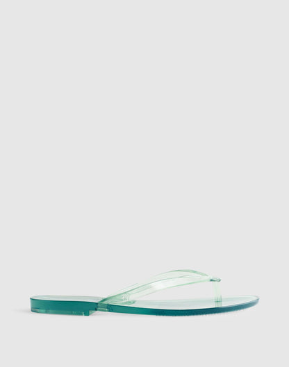 Madewell x Melissa Jelly Thong Sandal Kiwi | Madewell