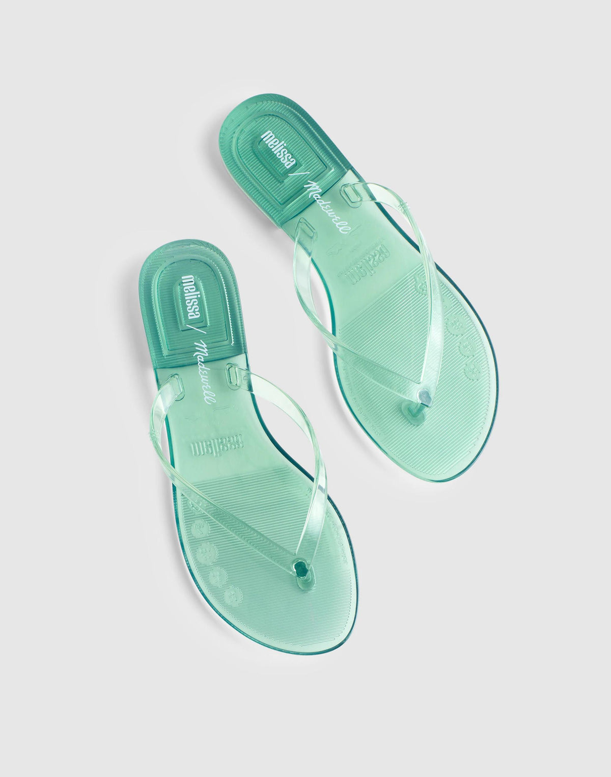 Madewell x Melissa Jelly Thong Sandal Kiwi | Madewell