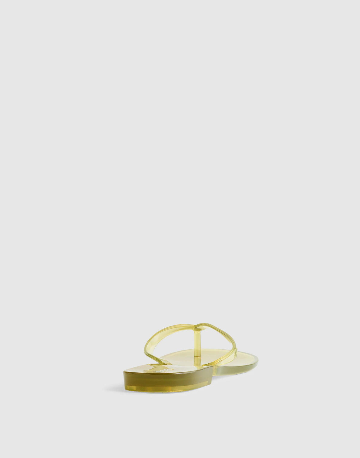 Madewell x Melissa Jelly Thong Sandal Lemon | Madewell