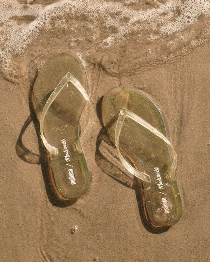 Madewell x Melissa Jelly Thong Sandal Lemon | Madewell