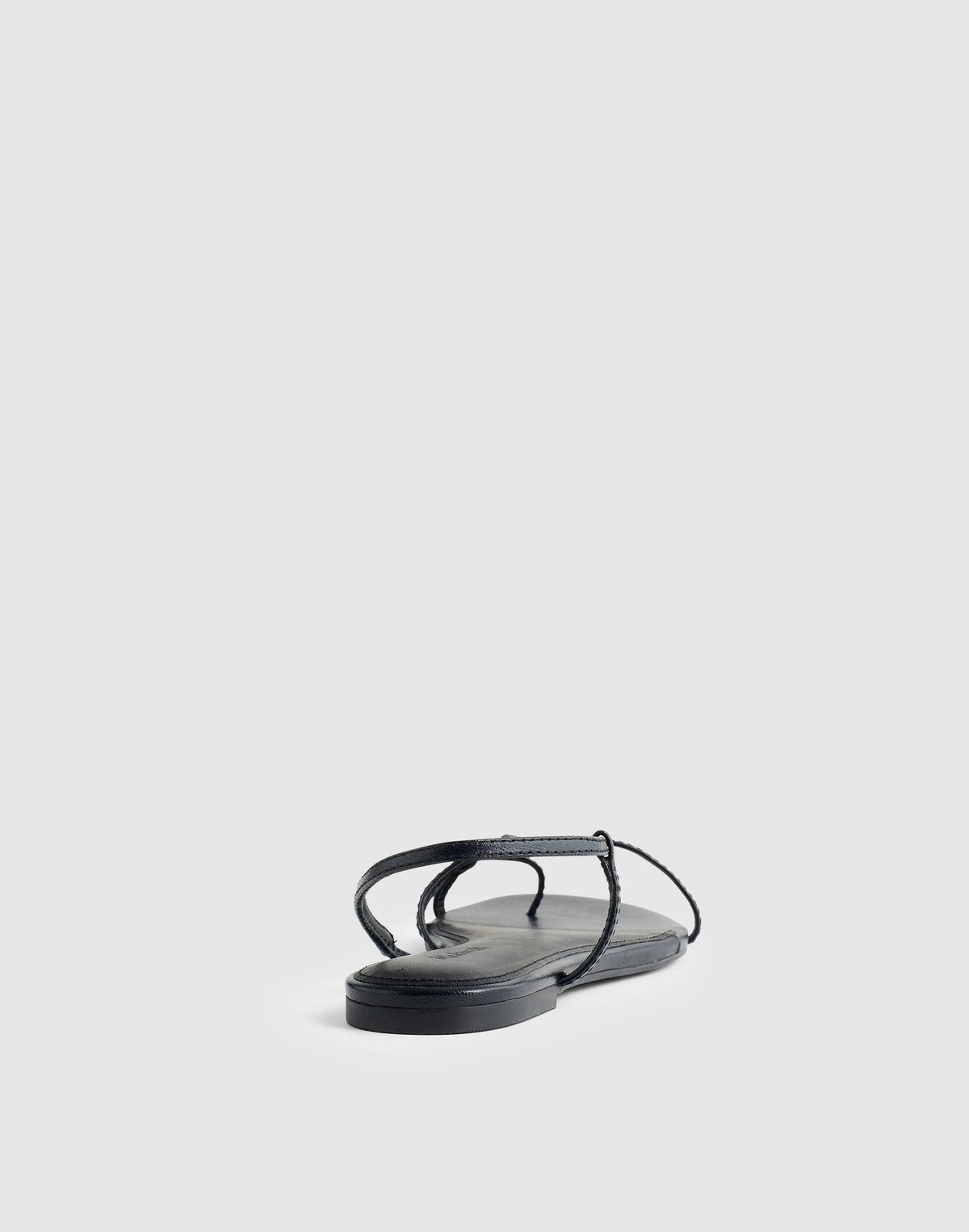 The Iggy Strappy Sandal True Black | Madewell