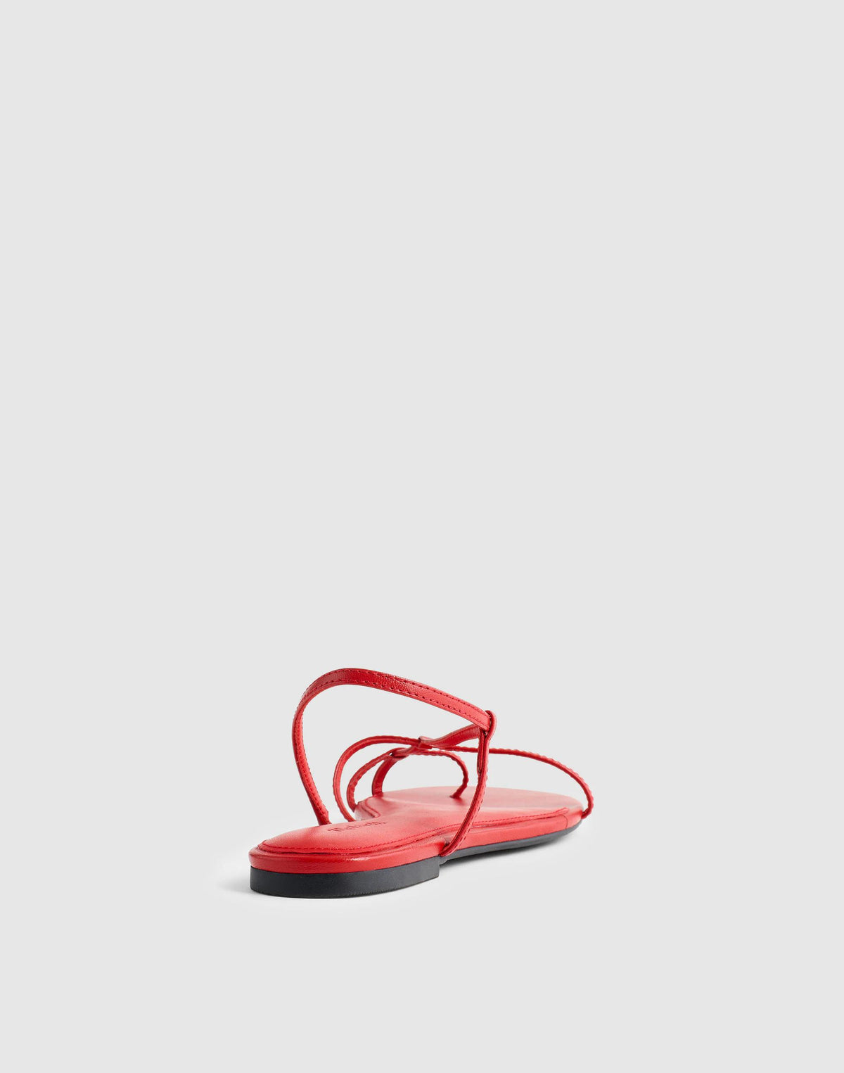 The Iggy Strappy Sandal Festival Red | Madewell